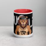 Thug Life Lion Coffee Mug & Tea Cup - Image 10
