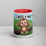 I Need a Hug Monkey Coffee Mug & Tea Cup - Image 10