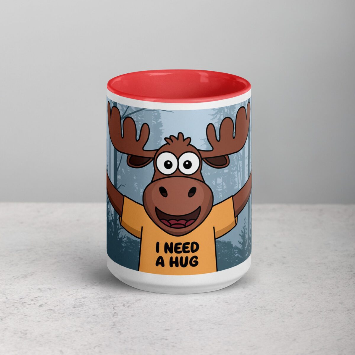I Need a Hug Moose Coffee Mug & Tea Cup - Image 10