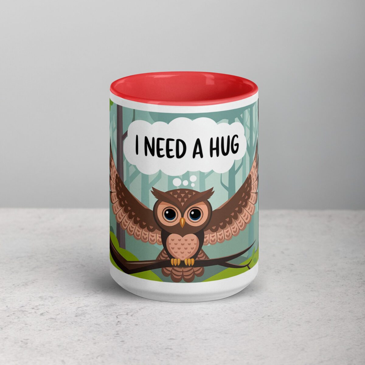 I Need a Hug Owl Coffee Mug & Tea Cup - Image 10