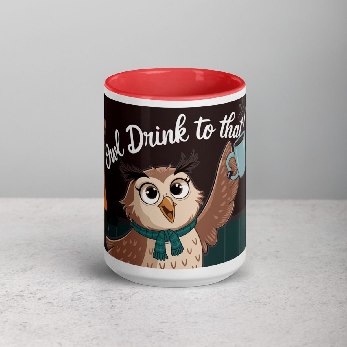 Owl Drink to That! Coffee Mug - Image 10