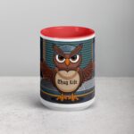 Thug Life Gangster Owl Coffee Mug & Tea Cup - Image 10