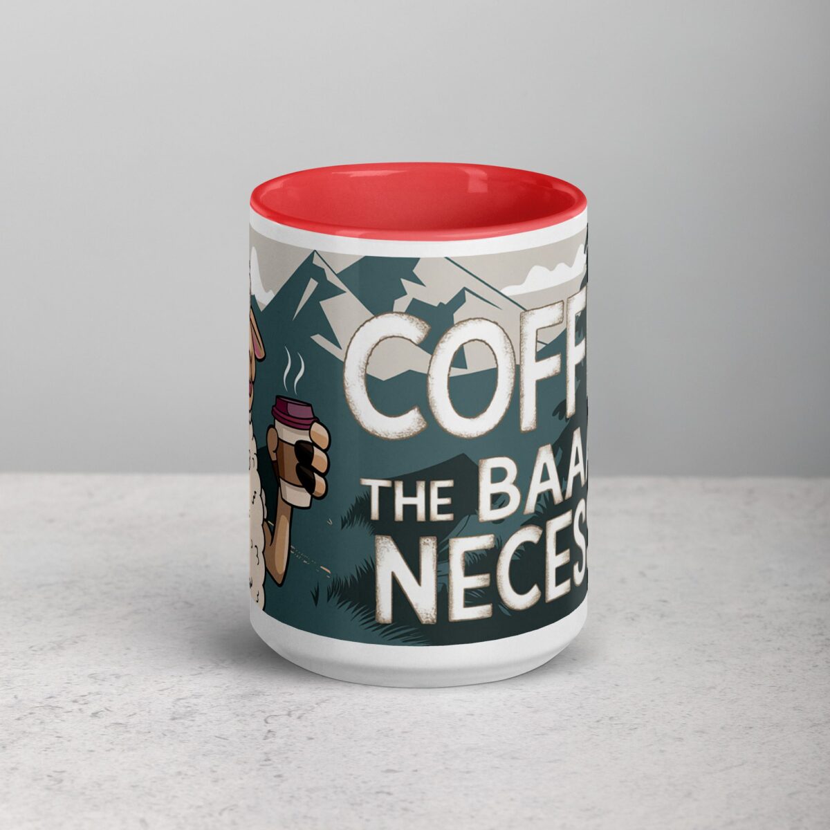 Coffee: The Baaaah-d Necessity Sheep Mug - Image 10