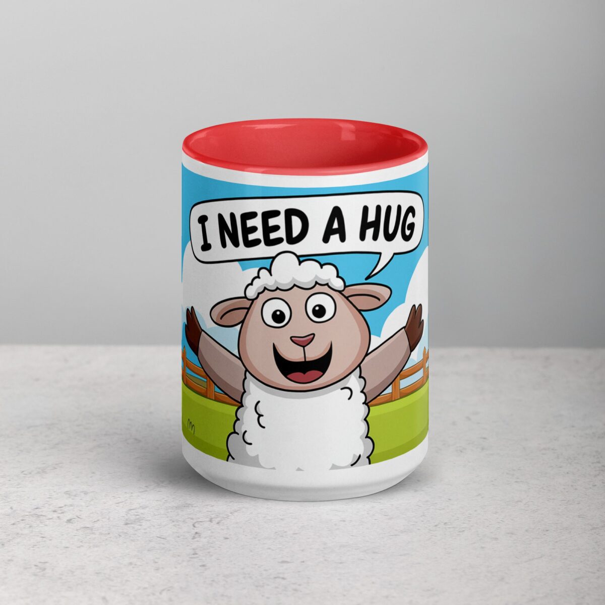 I Need a Hug Sheep Coffee Mug & Tea Cup - Image 10