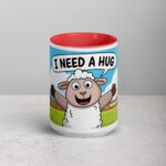 I Need a Hug Sheep Coffee Mug & Tea Cup - Image 10