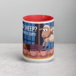 Counting Sheep? No, Counting Coffee Cups Mug - Image 10