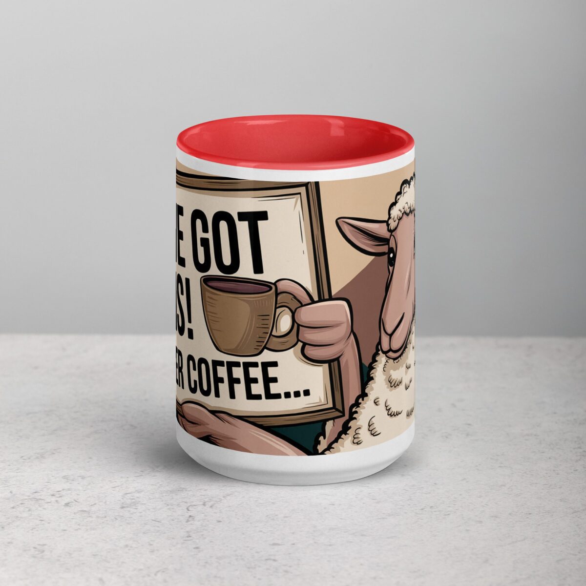 Ewe Got This! After Coffee Sheep Mug - Image 10