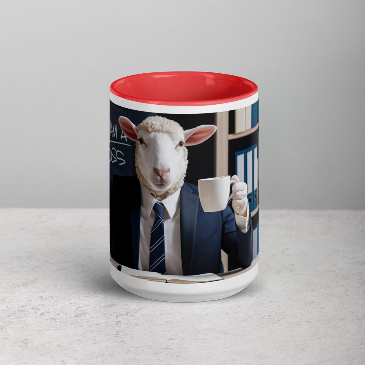 I am a Boss Sheep Coffee Mug & Tea Cup - Image 10