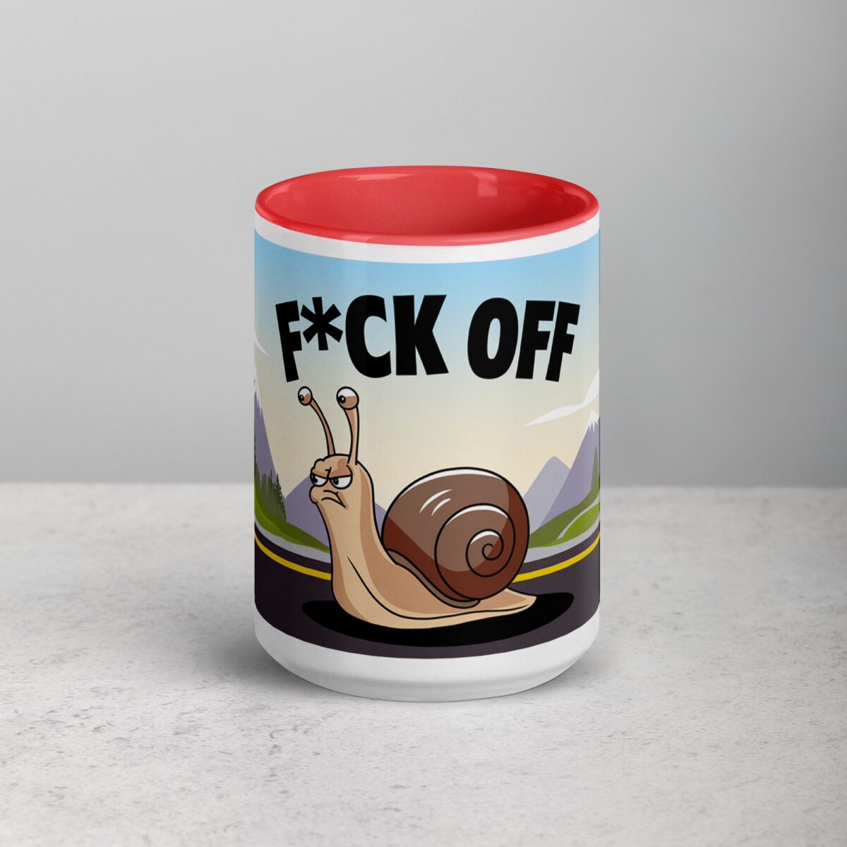 F-Off Snail Coffee Mug & Tea Cup - Image 10