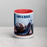 I am a Boss Snail Coffee Mug & Tea Cup - Image 10