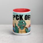 Middle Finger Turtle Coffee Mug & Tea Cup - Image 10