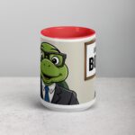 I am a Boss Turtle Coffee Mug & Tea Cup - Image 10