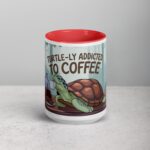 Turtle-ly Addicted to Coffee Mug - Image 10