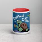 Shell Yeah, I Need Coffee! Turtle Mug - Image 10