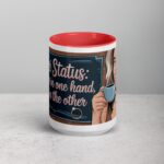 Fiancé Status: Coffee in One Hand, Ring in the Other Mug - Image 10