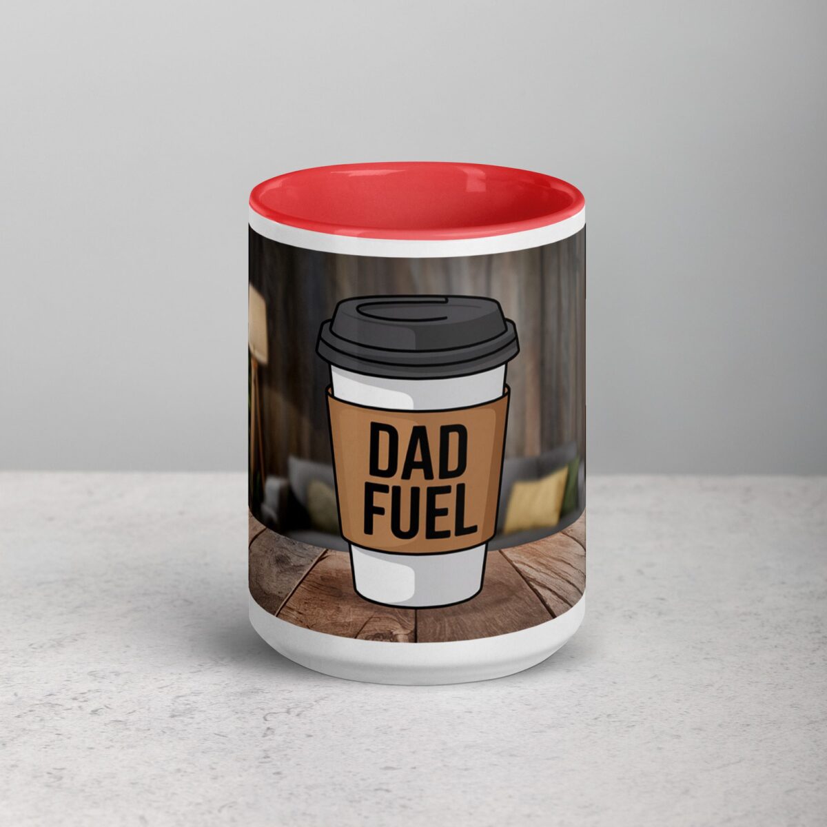 Dad Fuel Fathers Day Coffee Mug - Image 10