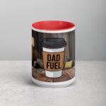 Dad Fuel Fathers Day Coffee Mug - Image 10