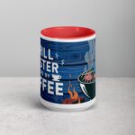 Grill Master Fueled by Coffee Dad Coffee Mug - Image 10