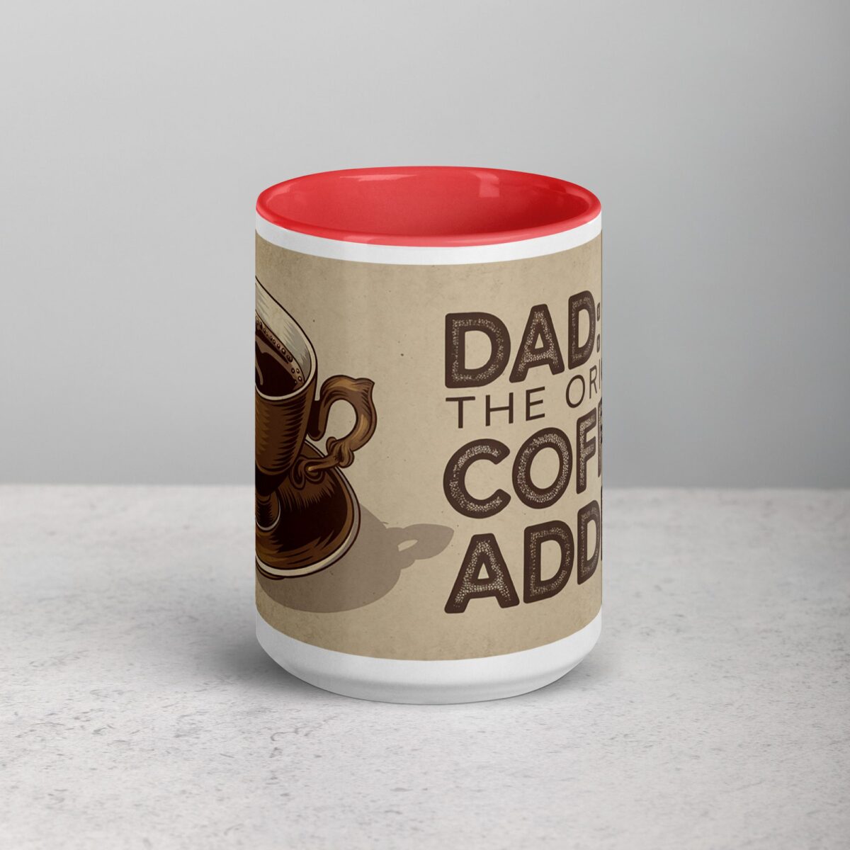 Dad: The Original Coffee Addict Mug - Image 10