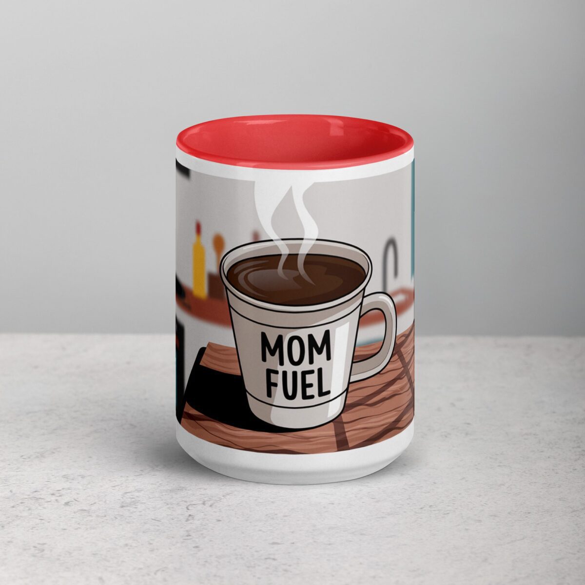 Mom Fuel Coffee Mug - Image 10