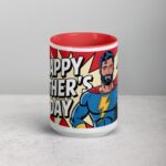 Happy Fathers Day Superhero Coffee Mug - Image 10
