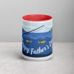 Happy Fathers Day Fishing Coffee Mug - Image 10