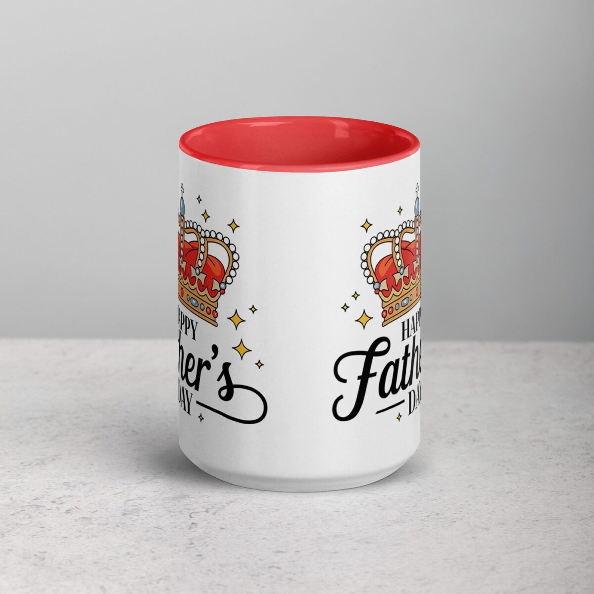 Happy Fathers Day Crown Coffee Mug - Image 10