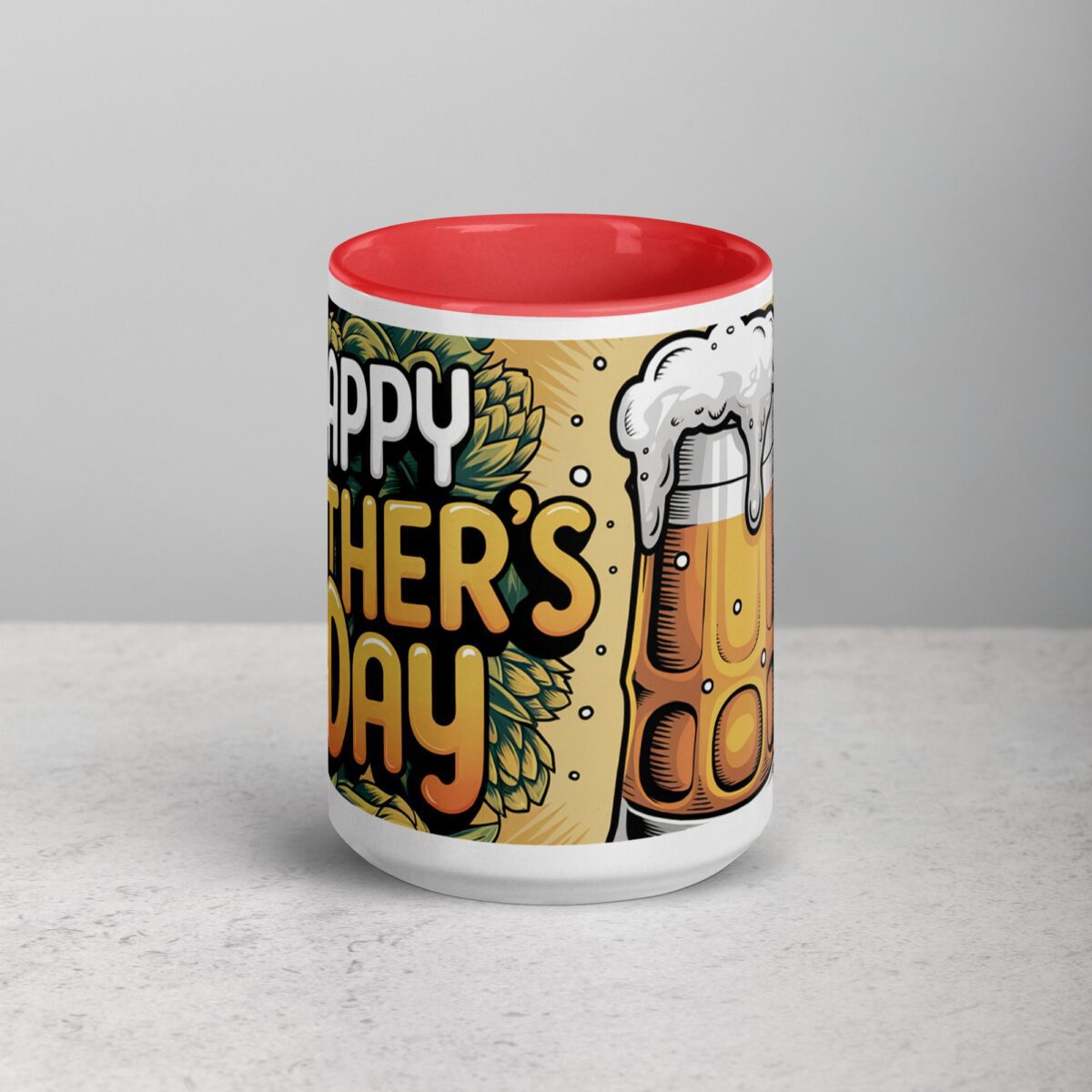 Happy Fathers Day Beer Lover Coffee Mug - Image 10