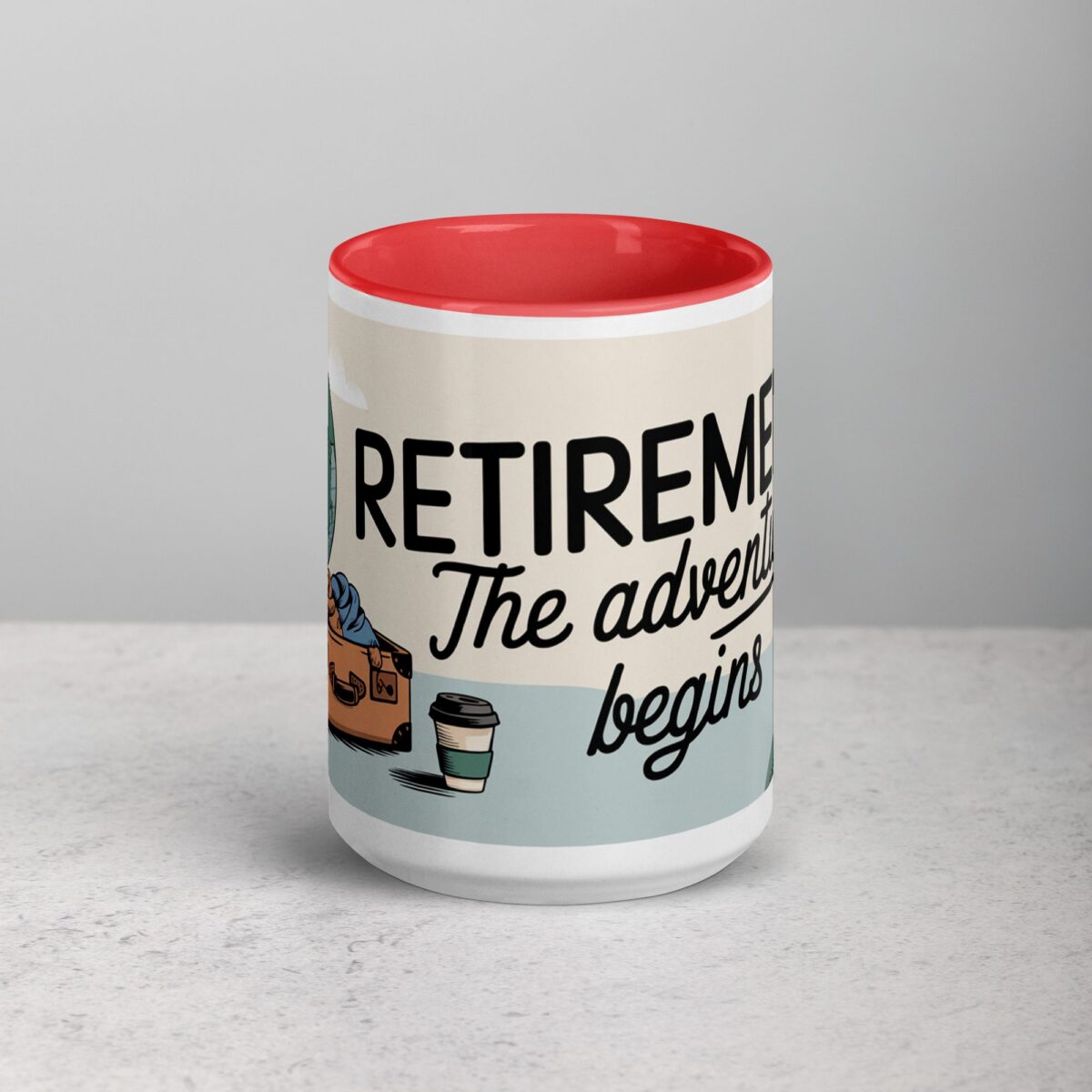 Retirement: The Adventure Begins Coffee Mug - Image 10