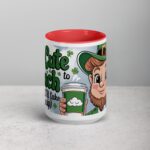 Too Cute to Pinch Leprechaun (But I’ll Take a Sip) Coffee Mug - Image 10