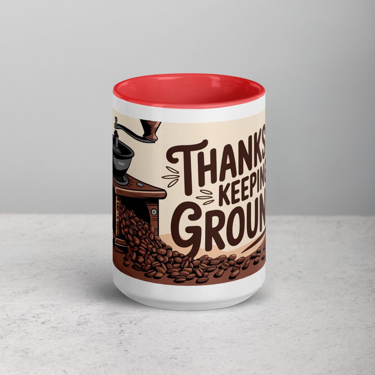 Thanks for Keeping Me Grounded Coffee Mug - Image 10