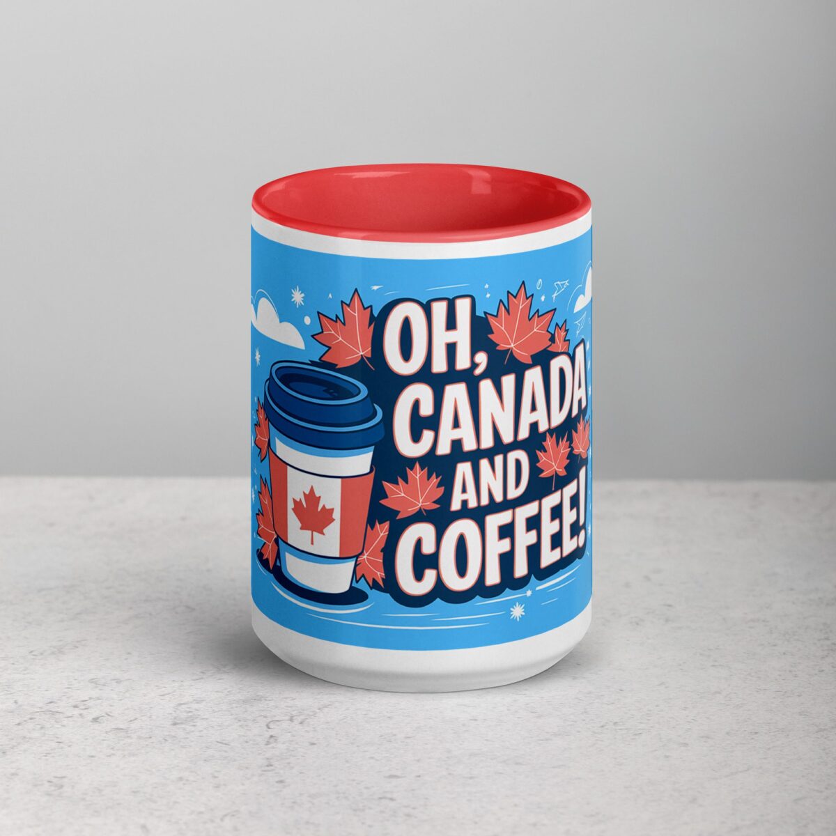 Oh, Canada and Coffee! Mug & Tea Cup - Image 10