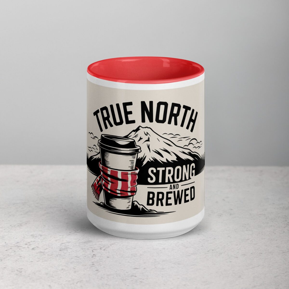 True North Strong and Brewed Coffee Mug - Image 10