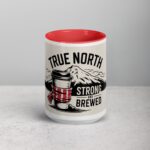 True North Strong and Brewed Coffee Mug - Image 10