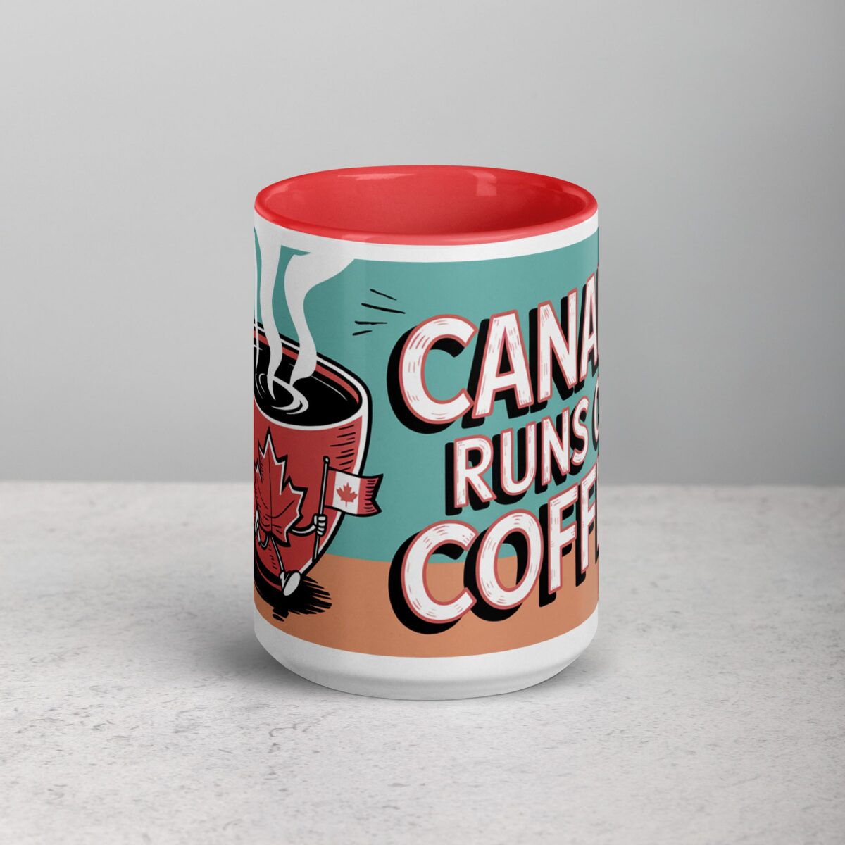 Canada Runs on Coffee Mug - Image 10