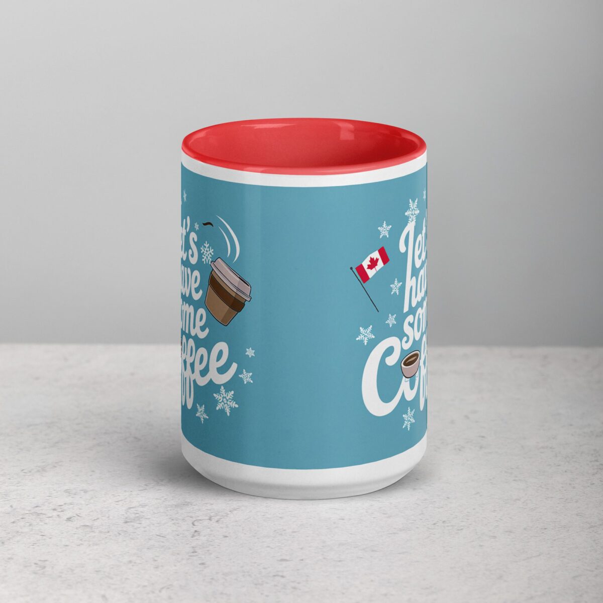 Let's Have Some Coffee Canada Day Mug - Image 10