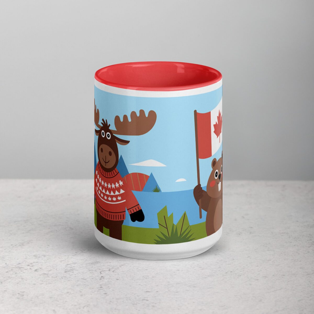 Beaver & Moose Spirit of Canada Day Mug - Image 10