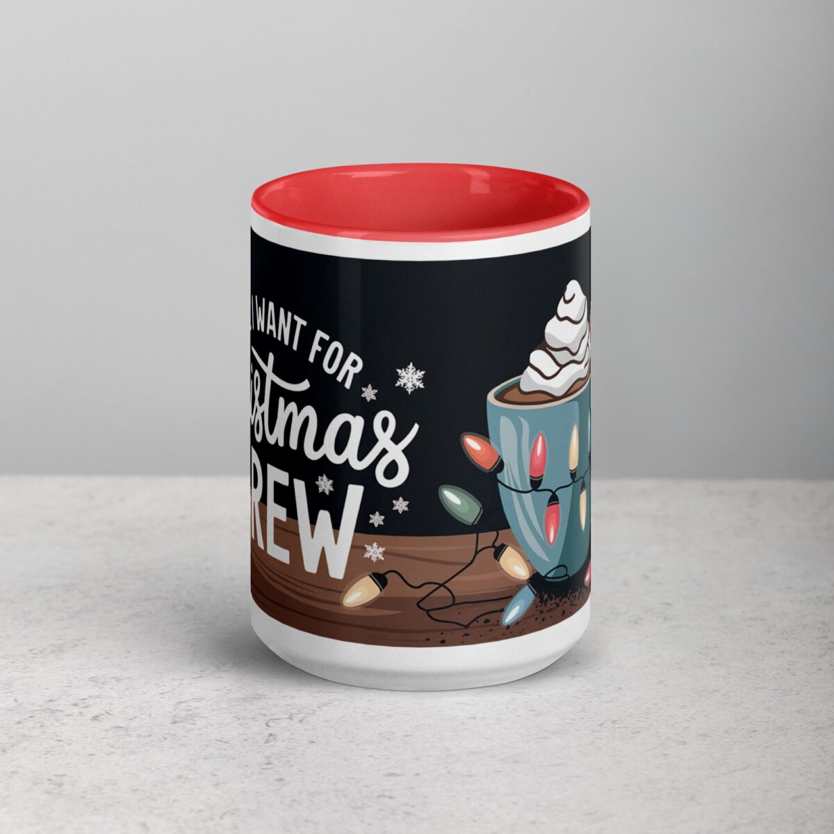 All I Want for Christmas is Brew Coffee Mug - Image 10