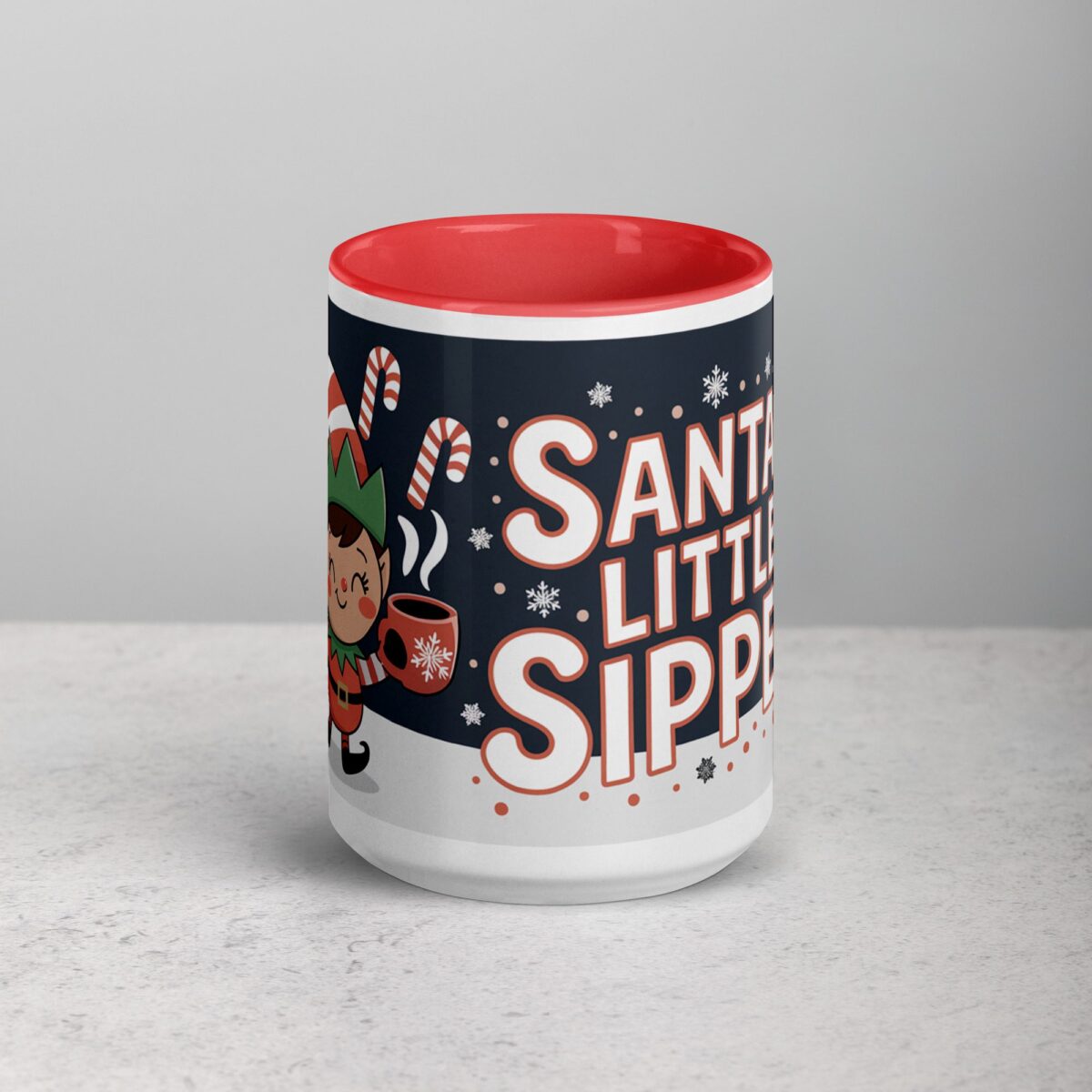 Santa’s Little Sipper Christmas Mug & Tea Cup - Image 10