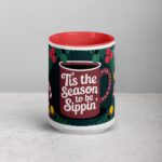 Tis the Season to Be Sippin Christmas Mug - Image 10