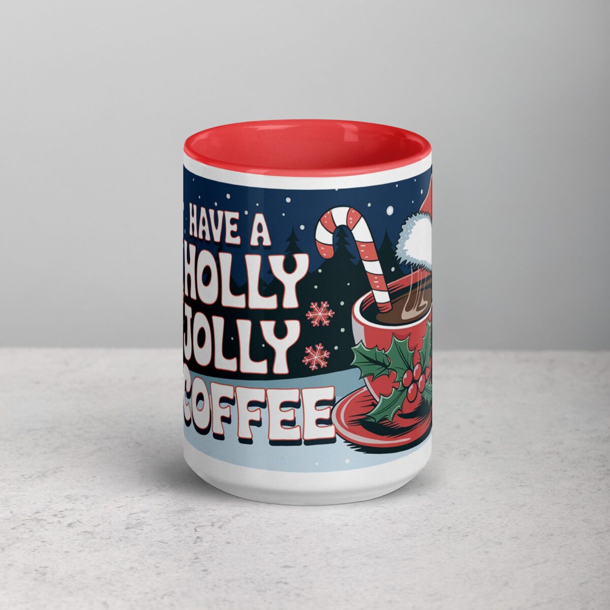 Have a Holly Jolly Coffee Christmas Mug - Image 10