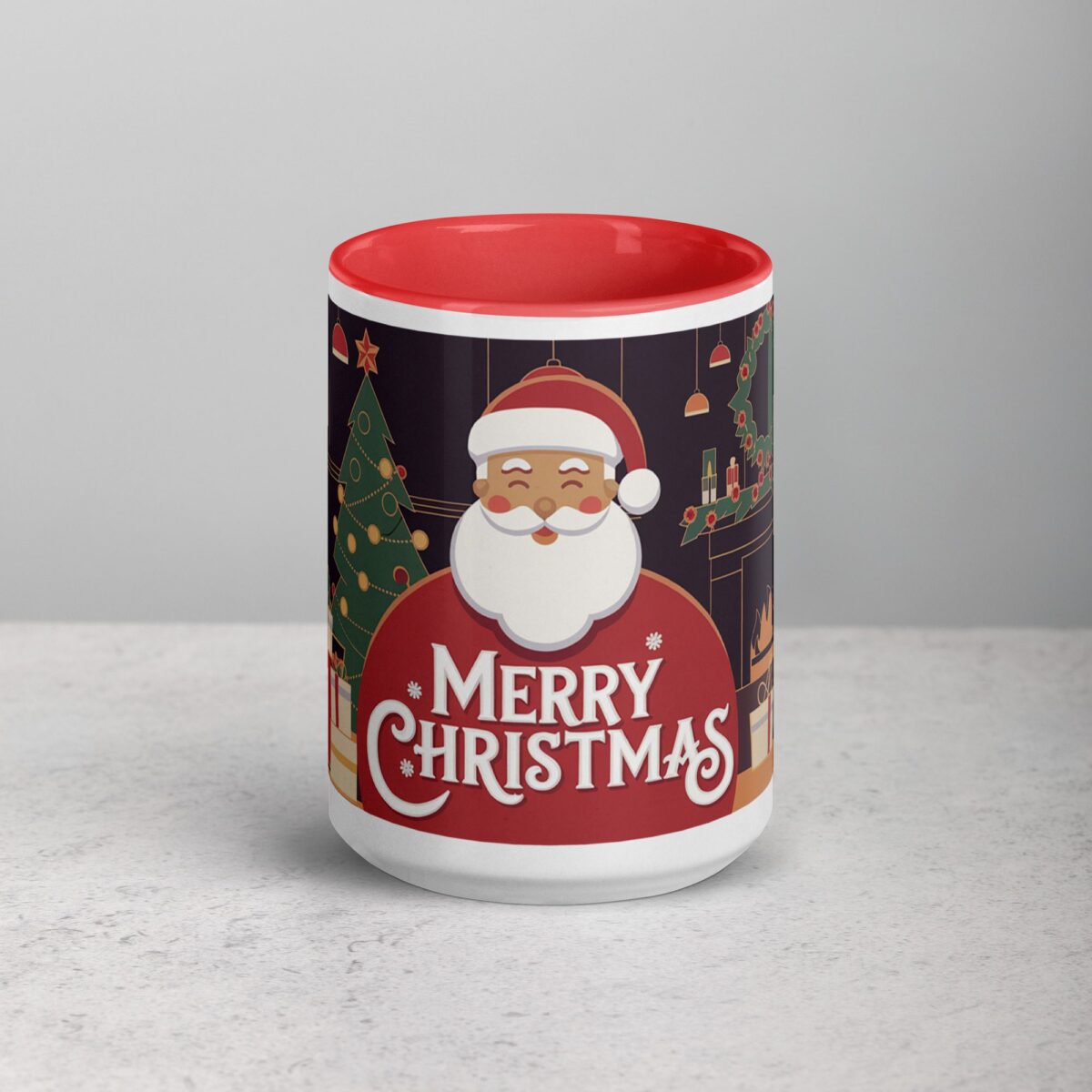 Merry Christmas Retro Coffee Mug & Tea Cup - Image 10