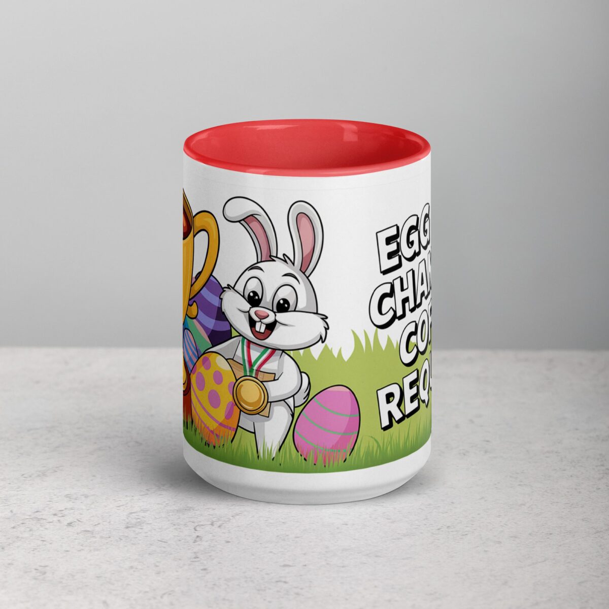 Egg Hunt Champion, Coffee Required Easter Mug - Image 10