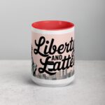 Liberty and Lattes 4th of July Coffee Mug - Image 10