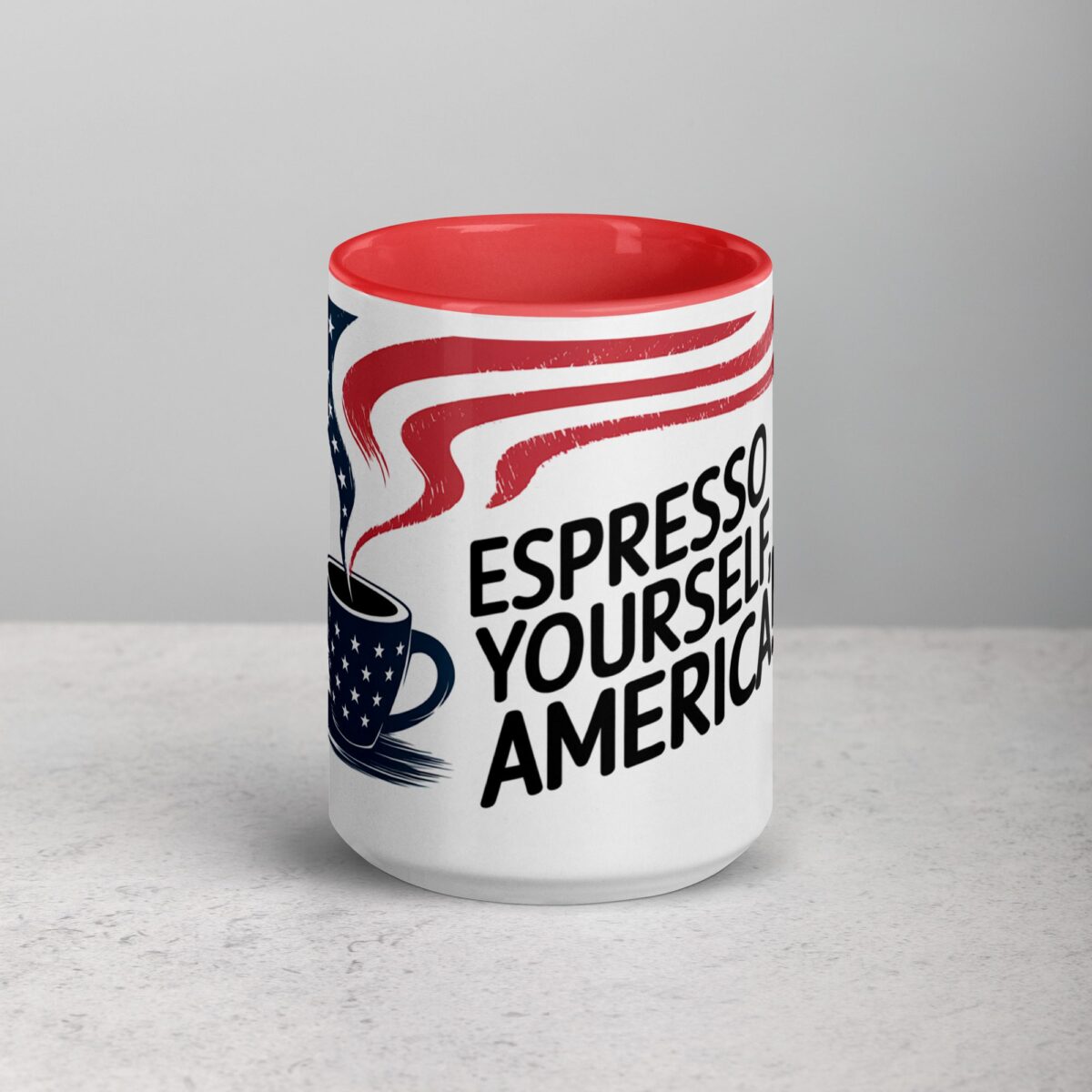 Espresso Yourself, America! Coffee Mug - Image 10