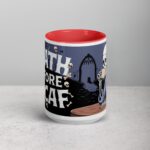 Death Before Decaf Halloween Coffee Mug - Image 10