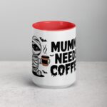 Mummy Needs Coffee Halloween Mug - Image 10