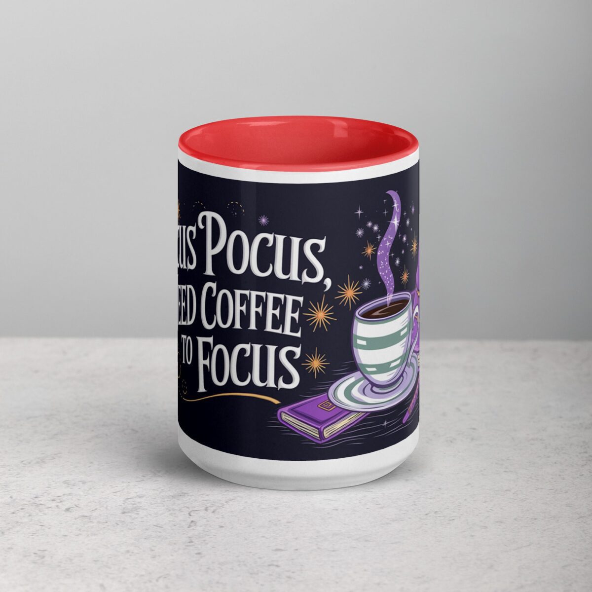 Hocus Pocus, I Need Coffee to Focus Mug - Image 10