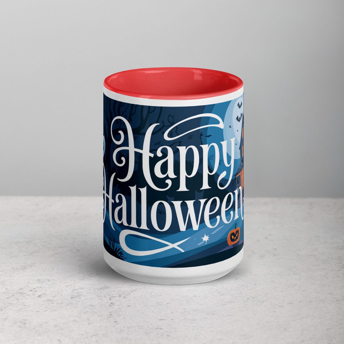 Happy Halloween Elegant Coffee Mug & Tea Cup - Image 10