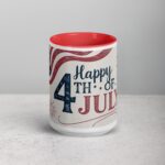 Happy 4th of July Elegant Coffee Mug - Image 10